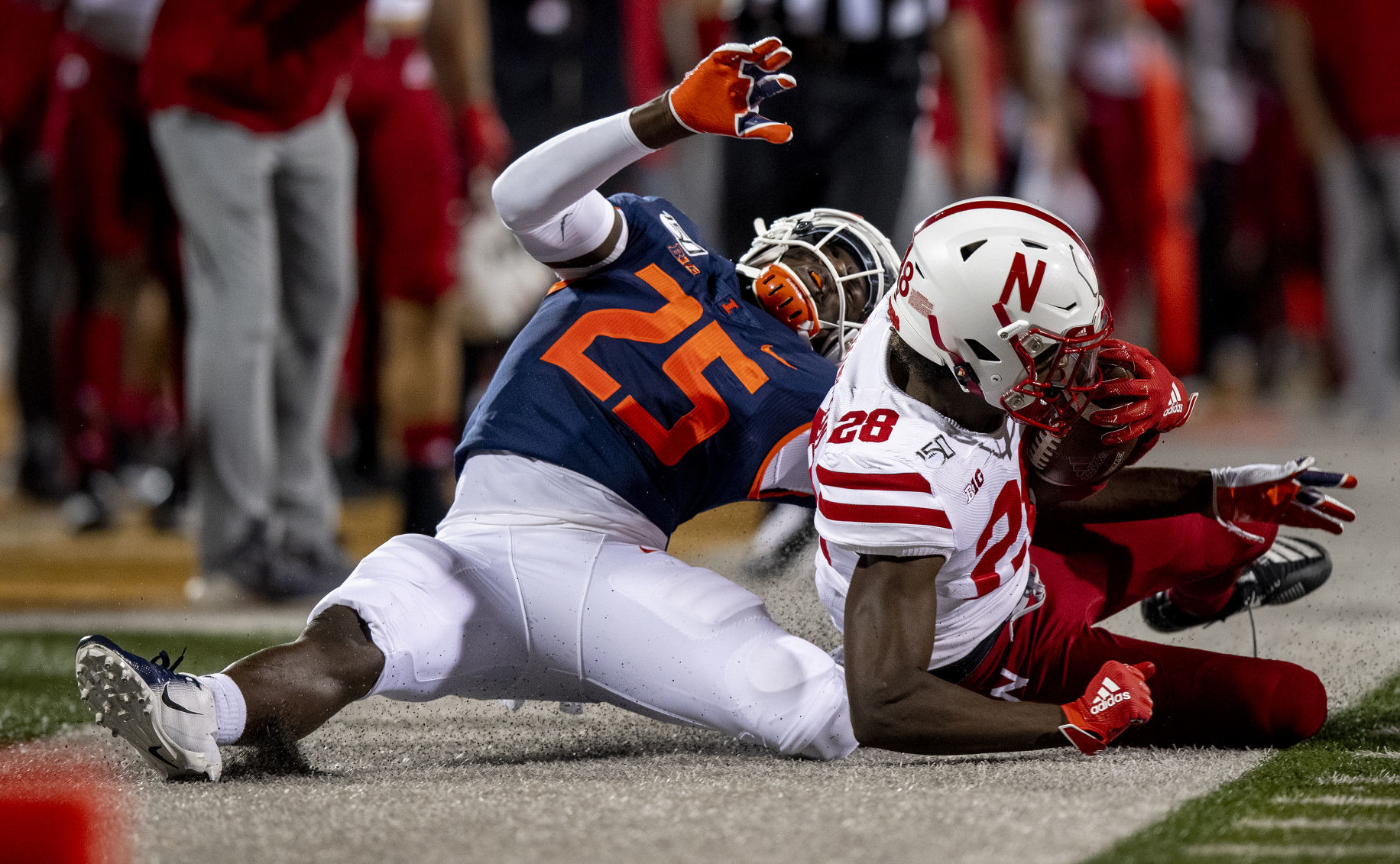 Nebraska vs. Illinois, 9.21